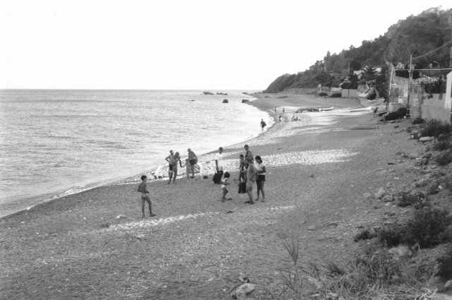 Bagnati in spiaggia